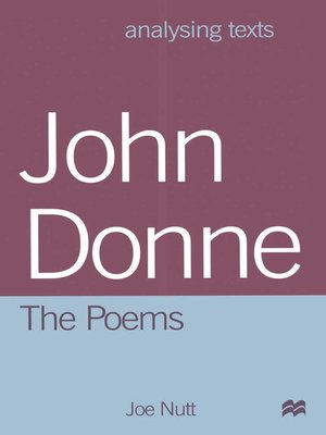 cover image of John Donne